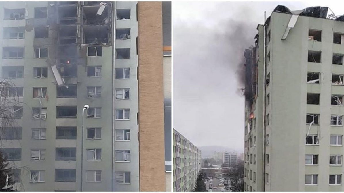 Požár domu v Prešově má už sedm obětí, několik lidí se stále pohřešuje